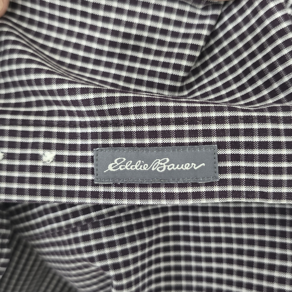 2- Eddie Bauer Wrinkle Free Classic Fit Button Front Shirts Bundle 2XL XXL - Picture 6 of 6